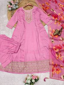 Nueva moda indio paquistaní Anarkali Salwar Kameez vestido traje para mujeres-Bollywood étnico Pishwas vestido al por mayor para adultos - Product Image 3