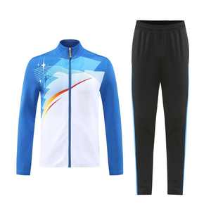 Ensemble de survêtement de football pour hommes adultes 2026, maillot et pantalon de course, uniforme d'entraînement de football, été, séchage rapide, couleurs personnalisées, vêtements de sport d'équipe - Product Image 3