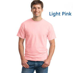 T-shirt rouge de sport uni 100% coton pour hommes OEM matériau écologique personnalisé - Product Image 6