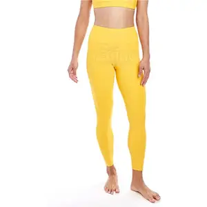 OEM legging de gimnasio sin costuras para mujer de cintura alta baja transpirable de punto licra logotipo personalizado de impresión mejor precio ropa deportiva - Product Image 1