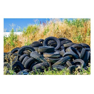 Chatarra de caucho reciclada al por mayor, precio económico, neumáticos de desecho - Product Image 6
