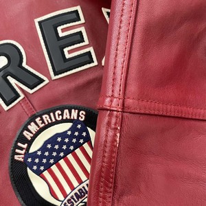 High Quality Lightweight Breathable Windproof <b>Leather</b> Bomber <b>Jacket</b> Unique Design Stand Collar Pocket Solid Color Wholesale - Product Image 5