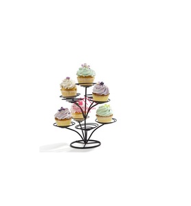 Soporte de pastel de metal decorativo para el hogar con tarifa al por mayor barata Soporte de pastel de metal decorativo para el hogar de lujo superventas - Product Image 2