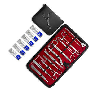 ชุดเครื่องมือผ่าตัด18ชิ้นสำหรับนักเรียนฝึกหัดสำหรับผู้เข้ารับการฝึกอบรมและผู้เริ่มต้น - Product Image 6