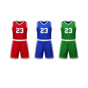 Uniforme de basket-ball en tissu respirant et doux, grande taille, polyester, couleurs attrayantes, bonne qualité, nom de l'équipe imprimé sur mesure - Product Image 2