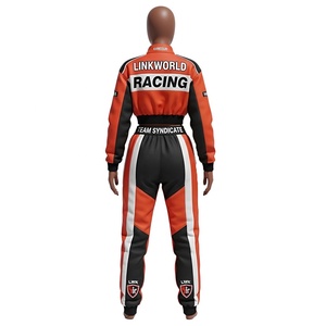 ชุดมอเตอร์ไซต์ออกแบบได้ตามต้องการสำหรับผู้ใหญ่ชุดนักขี่จักรยานชุดกีฬาสำหรับแข่งรถทำจากหนังด้านหน้า - Product Image 3