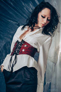 Power Curve High Waist Leather <b>Shapewear</b> Ultra-Slimming Corset <b>Shorts</b> for Bold Women - Product Image 3