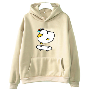 Sweat à capuche ample pour femmes Sweat-shirt surdimensionné décontracté à manches longues Top à capuche tendance Streetwear chaud d'hiver Vente en gros - Product Image 2