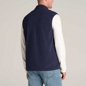 Grande taille automne hiver hommes femmes polaire tissu gilet grand sans manches hommes veste mode fermeture éclair mâle Gilet avec personnalisé - Product Image 2