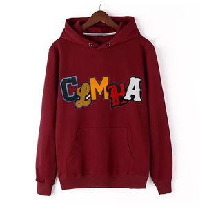 2025มีฮู้ดผ้ากำมะหยี่สำหรับผู้ชายผ้าหนาปักลายดีไซน์ใหม่สำหรับฤดูหนาวออกแบบได้ตามต้องการ - Product Image 1