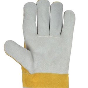 Nouveau 2025 Exigeable de haute qualité Hommes Meilleurs gants de soudage Gants de travail d'hiver avec cuir de vache fendu - Product Image 6