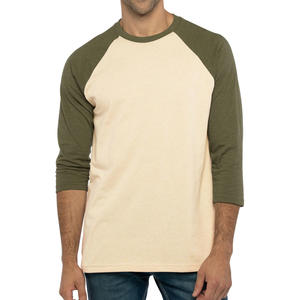 Camiseta Raglán para Hombre de Diseño Casual Urbano, Confeccionada para Brindar Comodidad Diaria con un Estilo Moderno y a la Moda - Product Image 2