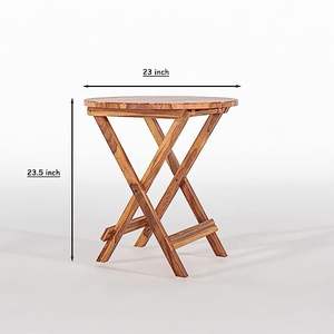 Table pliable en bois Table basse Meubles de haute qualité pour la chambre et l'espace de vie Durable et fiable pour une utilisation à vendre - Product Image 2