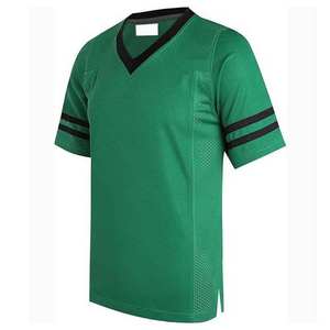 Maillot de football américain grande taille personnalisé en gros OEM, respirant, anti-humidité, protection UV, polyester - Product Image 1