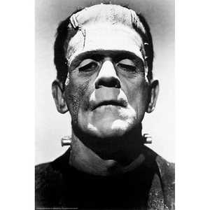 Póster de decoración de Halloween de Frankenstein de Boris Karloff - Product Image 1