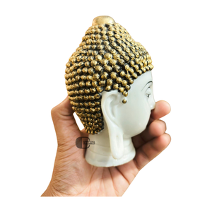 Statue de bouddha en résine pacifique nouveauté et décoration de la maison créative pièce maîtresse de tête de bouddha décorative pour les cadeaux de bureau et de maison - Product Image 5