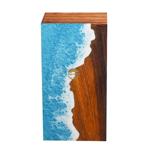 AYAANS Rosewood wooden Hand Carved Wooden Hot Selling cremation Urn <b>Box</b> for Adult Ashes Wholesale Cremation Urns (6X6X11)IN - Product Image 5