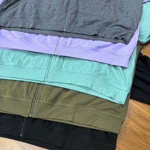SUHE WS1511 Nouveaux ensembles de survêtements deux pièces en modal pour femmes, à capuche, manches longues, tricoté uni, tenue décontractée, taille élastique - Product Image 4