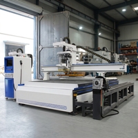 Routeur CNC haute vitesse pour le travail du bois avec ATC pour la sculpture sur bois, le nesting, le fraisage de panneaux et la gravure en relief 3D