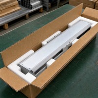 Module de glissière linéaire à vis à billes BSC22, actionneur linéaire électrique avec moteur pas à pas NEMA, rail compact haute rigidité pour machine CNC
