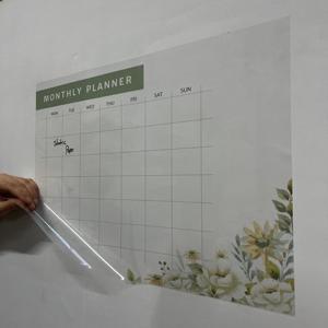 Mô hình-16 hàng tháng kế hoạch tổ chức tái sử dụng khô-xóa bảng trắng bề mặt tĩnh điện giữ kính bảng trắng kế hoạch - Product Image 3