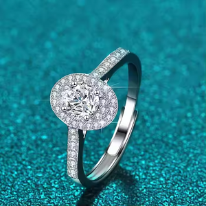 IGI Certified Luxury LabGrown EF Color Diamond VVS2 Claridad con corte ovalado de alta precisión Gema perfecta para montaje de joyas - Product Image 2