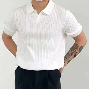 Polo de Punto para Hombre Estilo Old Money - Product Image 4