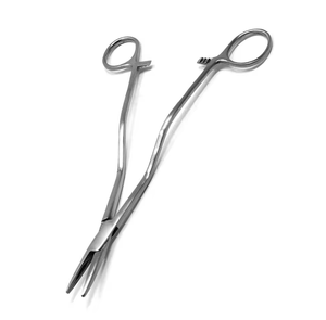 Pinces en acier inoxydable Pinces à aiguille ophtalmiques Porte-aiguille avec poignée dorée - Product Image 4