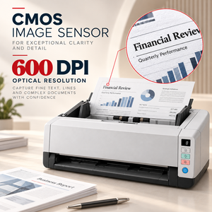 Scanner de documents professionnel A3 DR-M1060E 60ppm 120ipm Duplex ADF Numérisation en lot haute vitesse pour les bureaux d'entreprise et les achats professionnels - Product Image 1