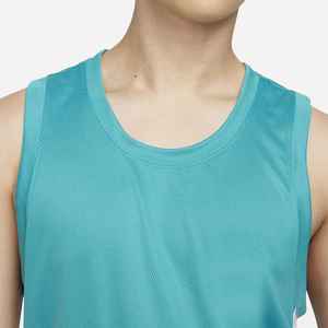 Débardeur tricoté respirant sans manches pour homme, séchage rapide, idéal pour le fitness en extérieur, avec logo personnalisé, coupe musclée - Product Image 5