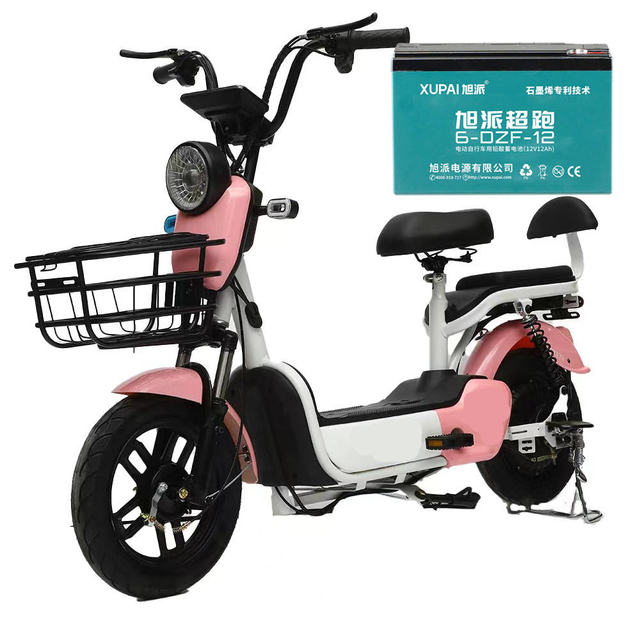 XUPAI Fast Delivery 12V 12AH Anti-Corrosion Rechargeable Battery for Electric Bicycles (E-Bikes)