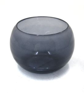 Modern Decorative <b>Glass</b> Material Matt Black Color Antique Candle Votive Holder for Home Decorations Handmade - Product Image 5