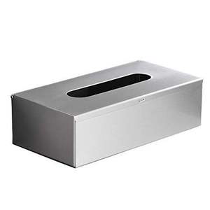 Caja de pañuelos decorativa para mesa de hotel de diseño clásico, caja de pañuelos de acero inoxidable de calidad creativa de Indian Metal World - Product Image 4