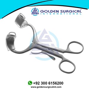 Écarteur buccal dentaire en acier inoxydable Molt Mouth Gag |   Écarteur de joue orthodontique |   Instruments dentaires pour prothèses dentaires sans dents - Product Image 3