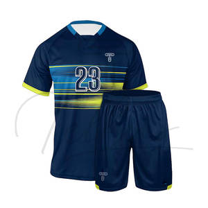 Uniforme de Fútbol para Equipos, Conjunto Deportivo Personalizado, Económico, Últimos Diseños, Calidad Original, Ligero, de Secado Rápido - Product Image 1