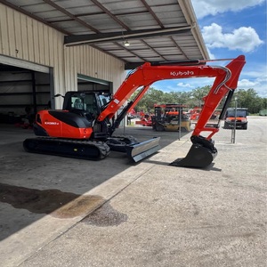 Venta al por mayor Mini excavadora 4.5Ton marca Kubota original mini excavadora de alta calidad CE EPA certificado bajas horas para la venta - Product Image 4