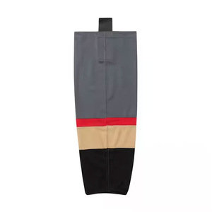 ถุงเท้ากีฬาฮอกกี้น้ำแข็งแบบสั่งทำพิเศษ ดีไซน์ใหม่ คุณภาพสูง ผลิตจากโรงงาน ถักแบบครูว์ สำหรับฤดูใบไม้ผลิ - Product Image 3