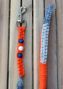 Correa de Macramé Hecha a Mano para Perros: Correa Tejida de Algodón para Razas Pequeñas - Product Image 4