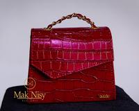 Bolso bandolera de piel sintética Mak Nisy para mujer