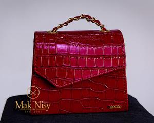 Sac à bandoulière en cuir PU Mak Nisy pour femme - Product Image 3