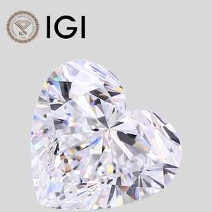 Diamant de laboratoire en forme de cœur 2 carats E VVS1 VVS2 VS1 VS2 - Product Image 1