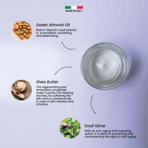 Factory Price Oem/Odm Snail <b>Slime</b> Face Cream Private Label Moisturising and Nourishing Action - Product Image 2