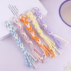 Nouveauté : Porte-clés élégant en corde de polyester, accessoires cool à nœuds pour téléphone portable et sac - Product Image 1