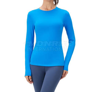 เสื้อรัดกล้ามเนื้อของผู้หญิงเสื้อออกกำลังกายใส่สบายดีไซน์ล่าสุด - Product Image 6