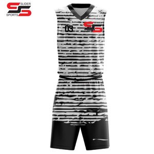 Uniforme de baloncesto de poliéster 100% personalizado de pantalones cortos de nuevo estilo de Pakistán con logotipo - Product Image 3