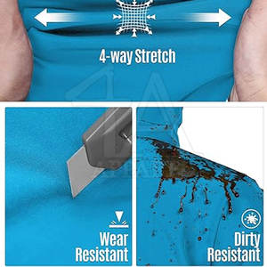 แจ็กเก็ตมีปลอกนิ่มแขนยาวสำหรับผู้ชายสีพื้นและไซส์พิเศษบริการ OEM - Product Image 5