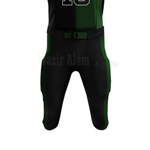 Uniforme de football américain personnalisé avec logo et numéro imprimés, polyester, séchage rapide, prix de gros - Product Image 4