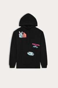 Sweat-shirt à capuche surdimensionné avec logo personnalisé OEM Sweat-shirt polaire lourd pour l'hiver Streetwear unisexe grande taille avec cordon de serrage - Product Image 6