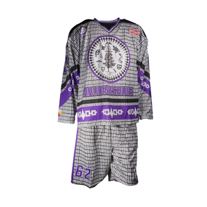 Uniforme de lacrosse personnalisé, maillots et shorts entièrement sublimés, tissu respirant léger et performant, résistant à l'eau - Product Image 6