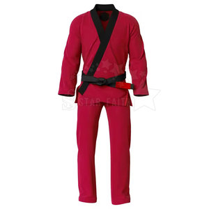 ชุดกิโมโน Jiu Jitsu ผ้าฝ้ายผสมชุดฝึกศิลปะการต่อสู้ BJJ ชุดฝึกมืออาชีพขายส่ง - Product Image 1